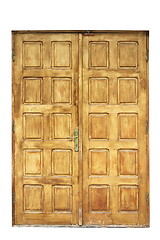 Image showing old wooden door for your design