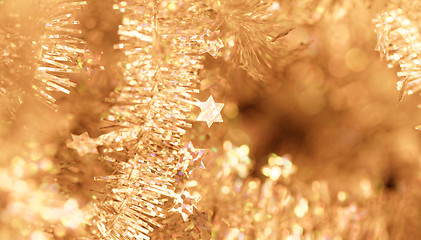 Image showing Tinsel - Christmas decoration.