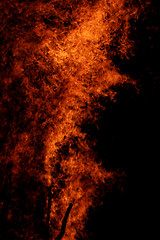 Image showing Fire background