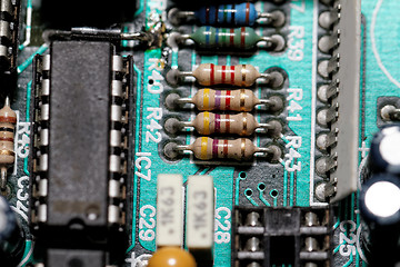 Image showing Electronic components