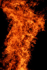 Image showing Fire background