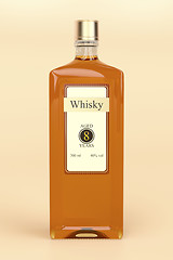 Image showing Whisky bottle