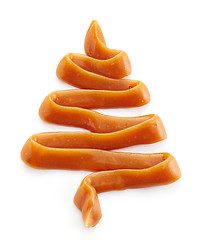Image showing caramel cream christmas tree