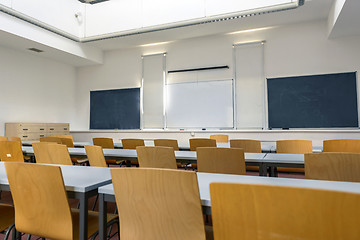 Image showing Empty classroom 