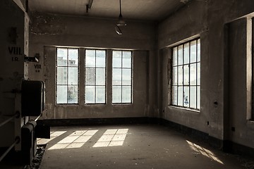 Image showing Dark and abandoned place