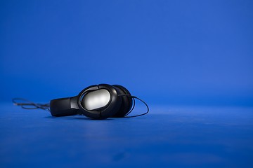 Image showing Stereo headset against background