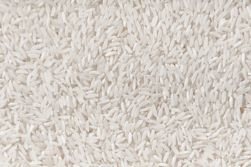 Image showing White rice background