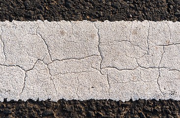 Image showing Background texture of rough asphalt