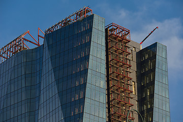 Image showing modern business office exterior building