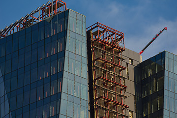 Image showing modern business office exterior building