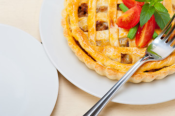 Image showing home made beef pie