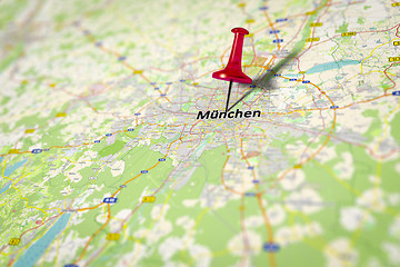 Image showing Map Munich