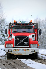 Image showing Volvo N12 Full Trailer Truck year 1990 with 2,8 M km on the Odom