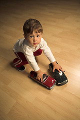 Image showing boy playing