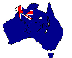 Image showing Australian camel