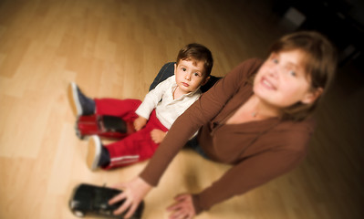 Image showing boy playing