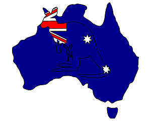 Image showing Australian kangaroo