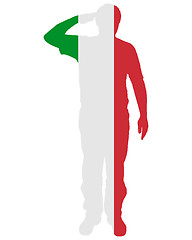 Image showing Italian Salute