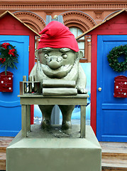 Image showing Gnome in a red cap