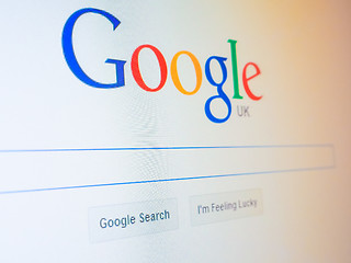 Image showing Google home page