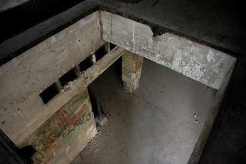 Image showing Empty factory building