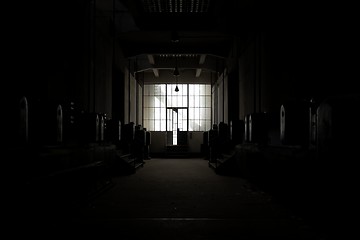 Image showing Dark and abandoned place