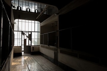 Image showing Dark and abandoned place