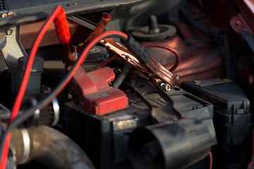 Image showing Accumulator car battery charger