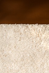 Image showing White rice background