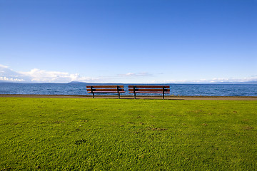 Image showing benches