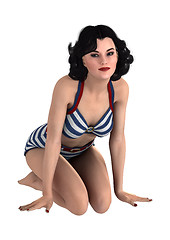 Image showing Pinup Girl