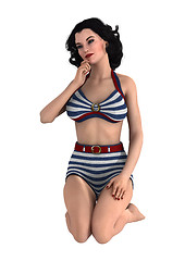 Image showing Pinup Girl