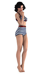 Image showing Pinup Girl