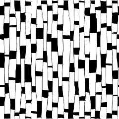 Image showing Stylized Birch Seamless Pattern