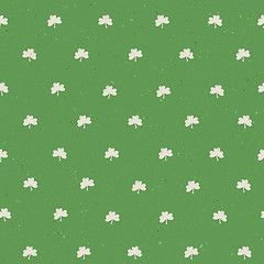 Image showing St'Patricks day seamless pattern textured