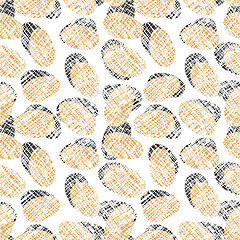 Image showing Eggs Seamless Pattern