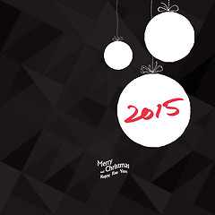 Image showing New 2015 Year Card