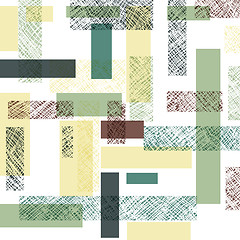 Image showing Retro Rectangles Seamless Pattern