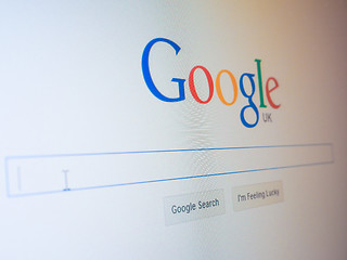 Image showing Google home page