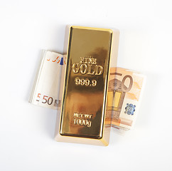 Image showing money and gold