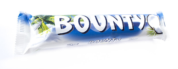 Image showing Bounty chocolate bar 