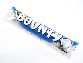 Image showing Bounty chocolate bar 