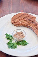 Image showing Boiled beef tongue