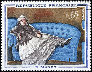 Image showing Manet Stamp