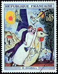Image showing Chagall Stamp