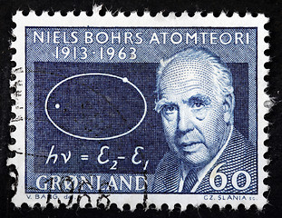 Image showing Niels Bohr Stamp