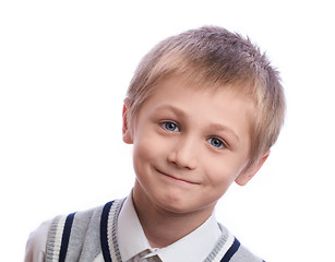 Image showing Boy on a white background