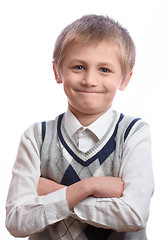 Image showing Boy on a white background