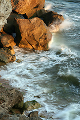 Image showing Sea surf