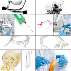 Image showing medical collage